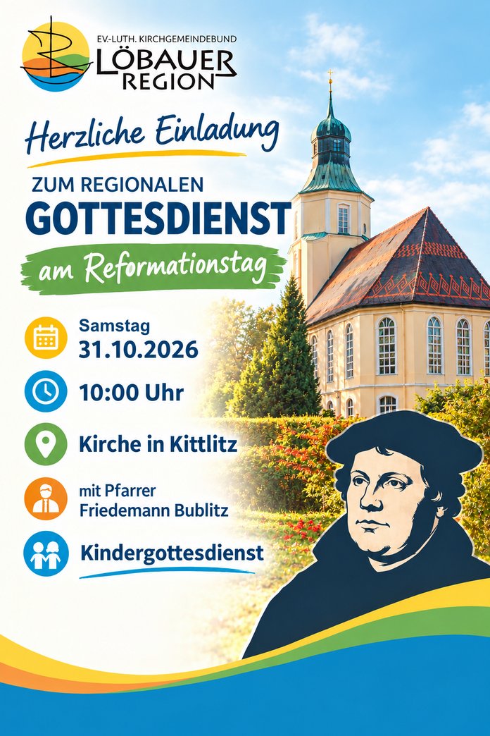 Gottesdienst am Reformationstag
